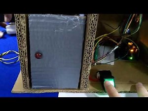 Sensor biométrico de huella- puerta automática con Arduino