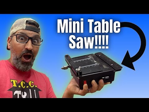 I NEEDED this Mini Table Saw In My Workshop! So Do You!