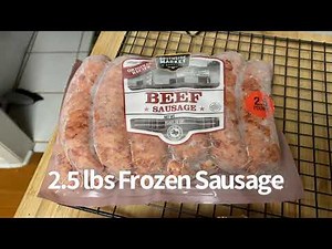 Instant Pot Frozen Sausage #instantpot