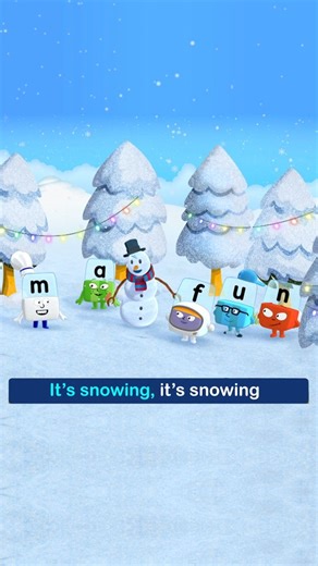 Alphablocks | 🎶 Join a festive sing-along with the Alphablocks – discover snowy songs and festive tunes on our Alphablocks YouTube channel and your... | Instagram