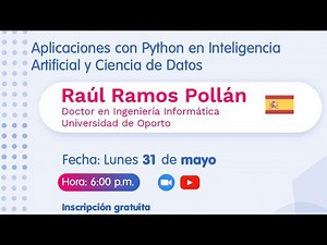 Aplicaciones con Python en Inteligencia Artificial y Ciencia de datos.