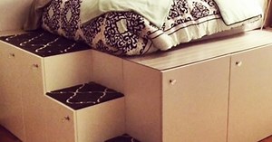 How To Make A IKEA Hack Platform Bed For Your Bedroom