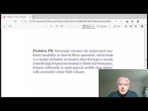 Part 4 of 5: Open Problems in Mathematical Physics