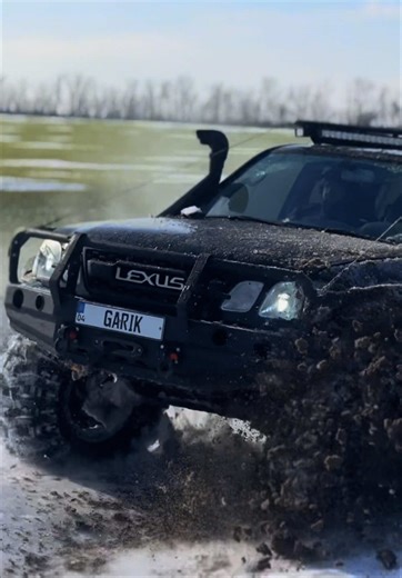 Enjoying Winter Off-Roading with Last Snow on Streets