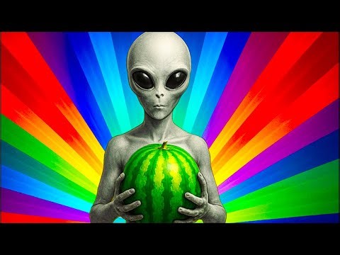 Watermelon challange 👽🍉