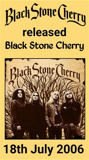 Black Stone Cherry released their debut self titled album on 18th July 2006. Thought's on it?