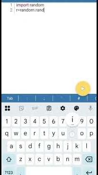 randint function in python
