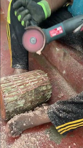 DIY Tree Stump Grinding with Angle Grinder – Fast & Effective!