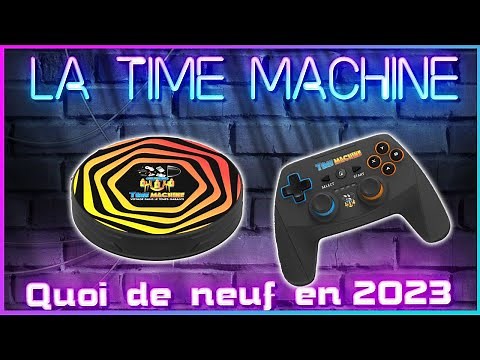 La Console Time machine en 2023 avec une manette relooké