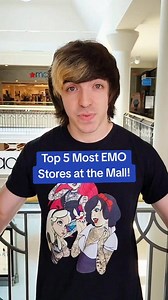 Top 5 Most EMO Stores at the Mall! #emo #alternative #cringe #hottopic #scene | Kevin Crow