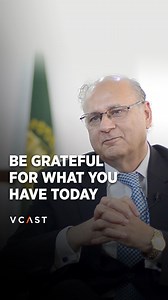 1.2M views · 10K reactions | "We must desire according to the age that we grow and allow nature to bestow upon us the endowments that we will get in our life, the bounties that will be blessed in our lives must come gradually. And when they come gradually, they have sustainability and they remain the longest with you." Sirajuddin Aziz, Pakistan's Banking Ombudsman, discusses his reflections on how we often forget to recognize the blessings in our lives. | VCAST Online | Facebook
