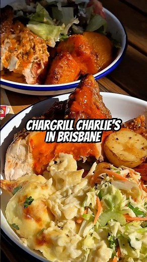 Chargrill Charlie’s is officially in Brisbane 😱 #brisbane #foodreview #grilledchicken #chicken