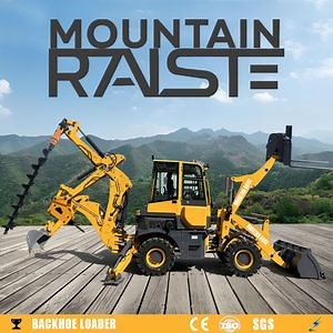 [Hot Item] Compact 4X4 Chinese Mini Small Backhoe Loader for Sale