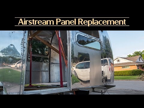 How to Replace a Panel on an Airstream Vintage Trailer Renovation