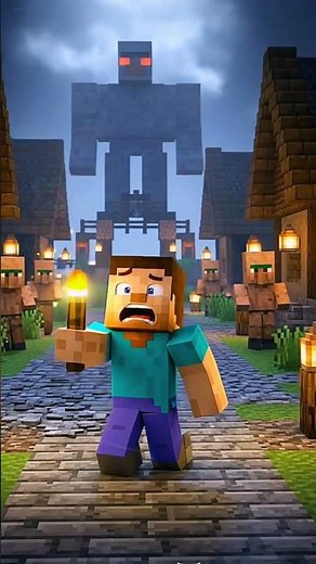 The Cursed Village in Minecraft 😱 #shorts #minecraft #minecraftshorts #horror