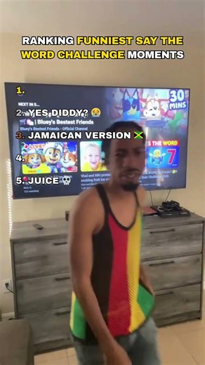 Ranking The Funniest Say The Word Challenge Moments #funny