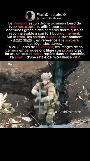 La terrifiante Baba Yaga du front ukrainien.