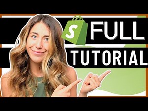 FULL Shopify Course For Beginners 2022 - Made EASY Step by Step Tutorial