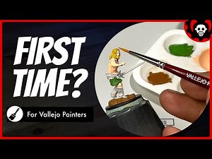 HOW to Paint miniatures for BEGINNERS | Painting Wizkids Miniatures