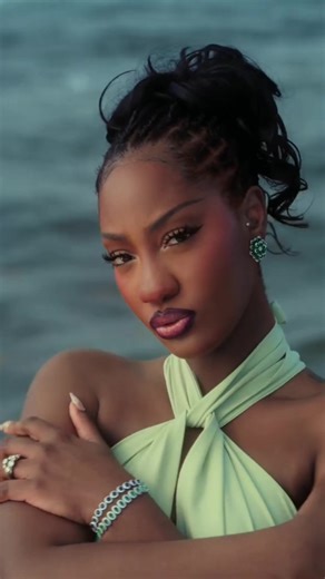 Tems Raindance Music Video from Lagos Beach