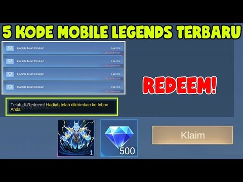 5 KODE REDEEM ML TERBARU - KODE REDEEM MOBILE LEGENDS - KODE REDEEM ML HARI INI FEBRUARI 2026