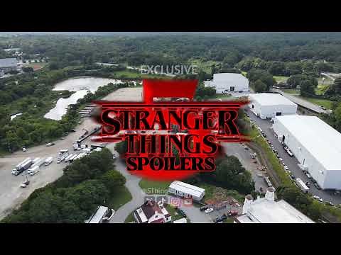 Exclusive Drone Footage Overview: Destroyed Downtown Hawkins Set from Stranger Things Season 5