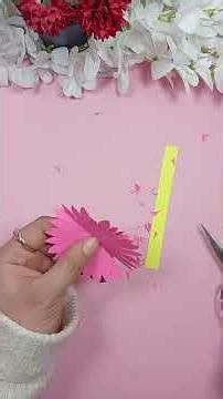 Full Paper Flower Tutorial (Part 1) ✨.