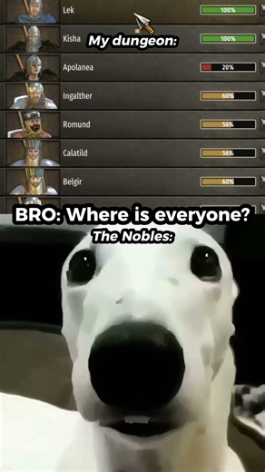 BRO: Where is everyone? meanwhile my dungeon: #mountandblade #gaming