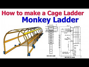 How to make a cage ladder, monkey ladder