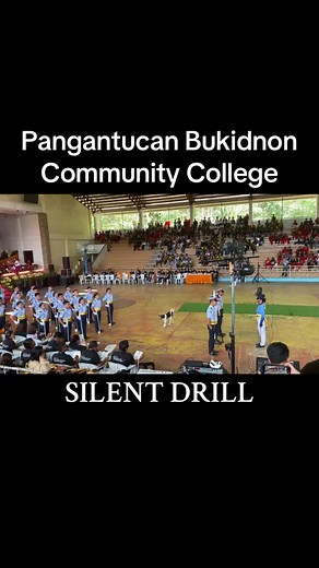 Silent Drill at Pangantucan Bukidnon Community College