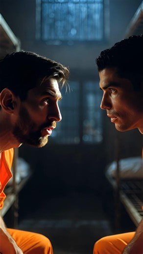 Messi and Ronaldo escape prison👮🚓