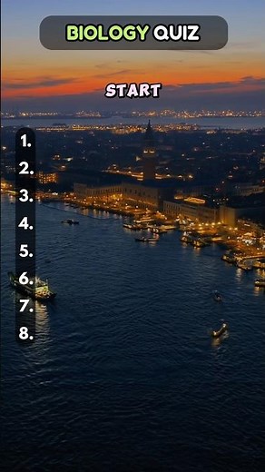 🌱 8th Grade Biology Quiz: Can You Pass? Fun & Easy Science Challenge! #quiz #science