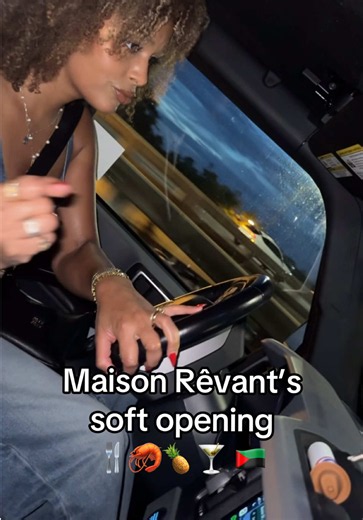 A little first look at Maison Revant ✨ We had the chance to experience their soft opening, and this one feels special. A beautiful French-Caribbean restaurant specializing in the cuisine of Martinique with a Creole twist. The space has gorgeous art, massive windows, and a dreamy illuminated courtyard. The food was delicious, unique, and full of flavor, and we even left with two new friends. 🥂🌴🇲🇶 Definitely one to have on your radar.