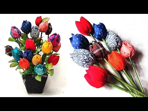 DIY Waste cloths craft idea ll amazing idea from Waste & old clothes