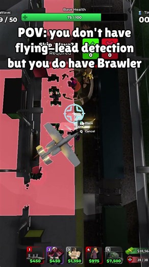 POV: using Brawler for Lead Balloons | Roblox Tower Defense Simulator TDS