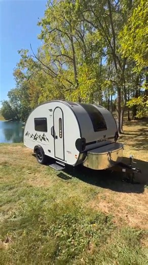 The TAB 360 CS is adventure-ready from the inside out. 🌲✨ Outdoor kitchen, comfy twin beds, solar power, wet bath more — all packed into one stunning camper. Learn more at nucamprv.com/tab-360-cs/ 📲 | nuCamp