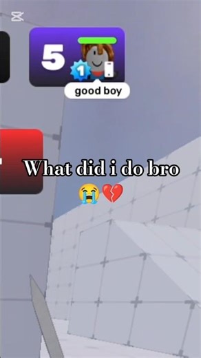 All I did was give him a free win Roblox rivals