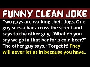This Is My Seeing Eye Dog - (FUNNY CLEAN JOKE) | Funny Jokes 2023