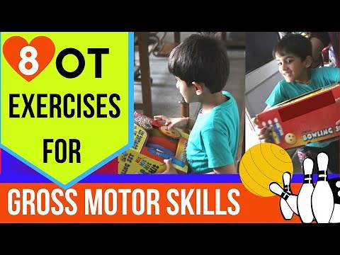OCCUPATIONAL THERAPIES AT HOME for GROSS MOTOR skills | Autism Parents Experiences