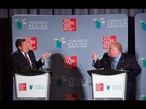 Toronto 2014 mayoral debate with Rob Ford, John Tory, Olivia Chow and David Soknacki