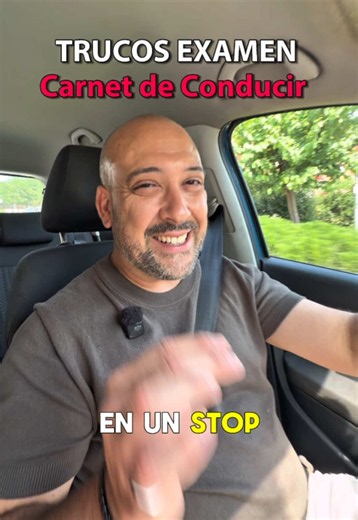 No te confundas con la línea del stop que hay antes del paso de peatones . Guárdate este vídeo para antes de tu examen práctico. ( este vídeo ha sido grabado con un profesor titulado a cargo de los mandos adicionales) #carnetdeconducir🚘💨 #autoescuela #examenpractico #brumbrum#parati