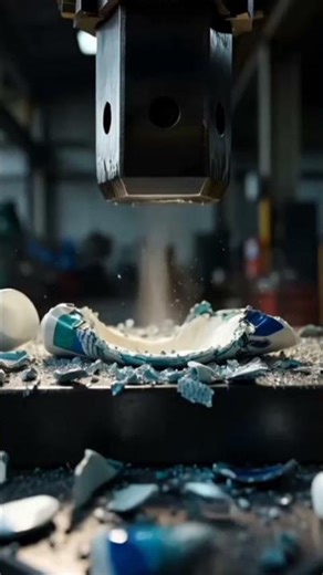 Crushing a Toothpaste Tube Under a Hydraulic Press 😱