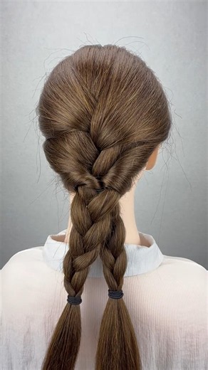 🔥Easy Long Hair Braids | Stylish & Trendy Hairstyle Tutorial #hairstyle #hairtutorial #viralvideo