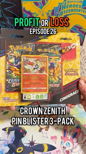 Opening a Crown Zenith’s Blister 3-Pack! 🔥 PROFIT or LOSS 🔥 - Episode 26