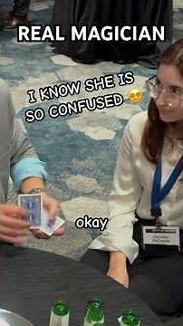 The Best Magician at Events Close Up Magic Show #tricks #closeupmagic #reaction #event