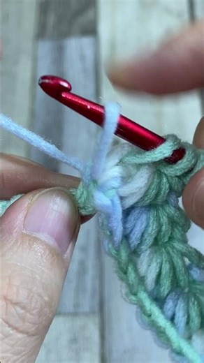 LOOK! THIS STITCH IS SIMPLE BUT LOOKS AMAZING #shorts #crochet #crochetpattern