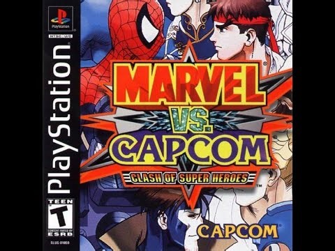 Marvel vs. Capcom Clash of Super Heroes (PS1) - Captain Commando Playthrough