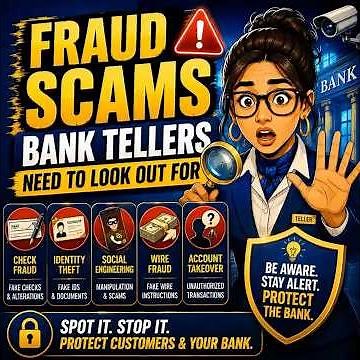 Fraud Scams Bank Tellers Need to Look Out For