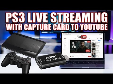 HDMI Video Capture | PS3 to PC Streaming | OBS Full Tutorial , Broadcast PS3 Games on YouTube Live