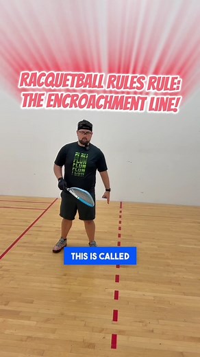 🚫➡️ Thinking about crossing the line? Make sure it’s at the right time! 😉 In our new video series #RacquetballRulesRule the Torres Family breaks down the Encroachment Line: what it is, when you can cross it, and how it keeps the game fair and fast. Check it out! 🎥👇 #ThisIsRacquetball | USA Racquetball